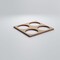 Ekena Millwork Extra Small Wembley Decorative Fretwork Wood Wall Panels, Birch, 7 3/8"W x 7 3/8"H x 3/8"T WALW08X08X0375WEMBI - alternate 4